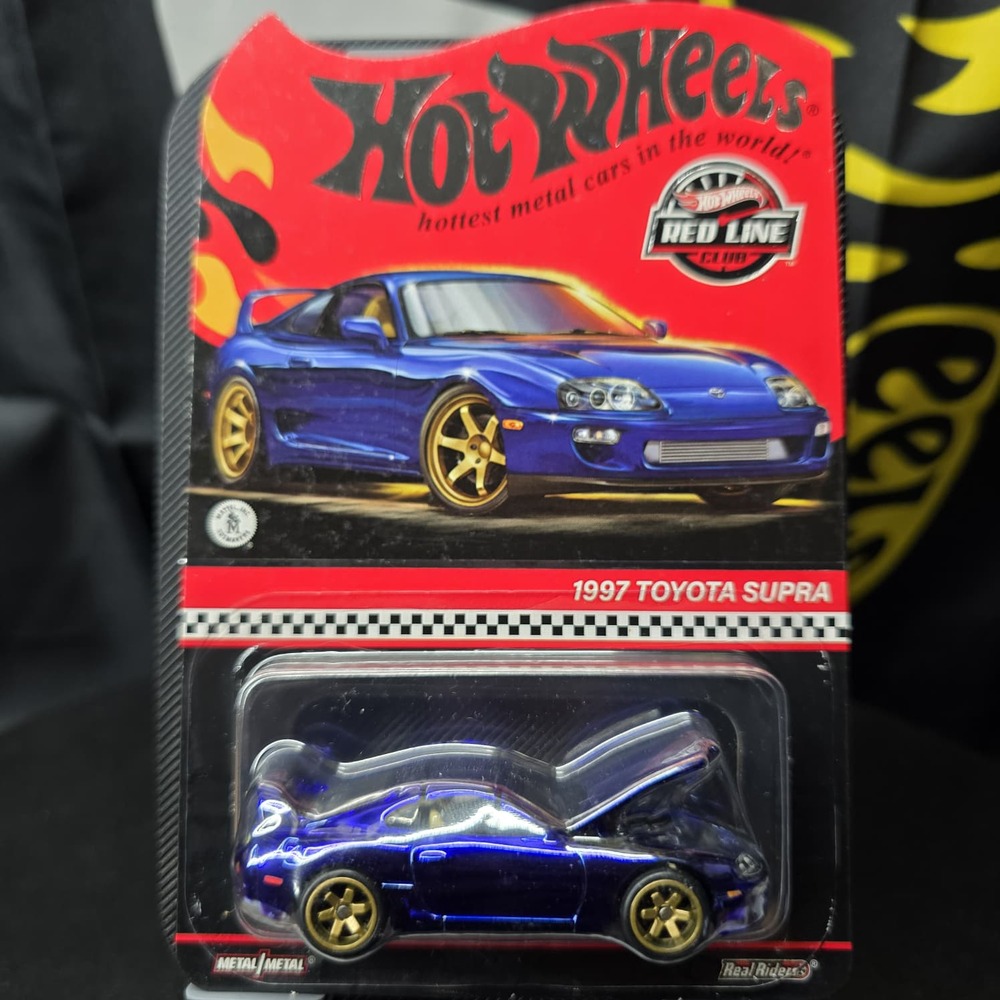 Hot Wheels RLC 1997 Toyota Supra HWF07 Spectraflame Blue Sealed